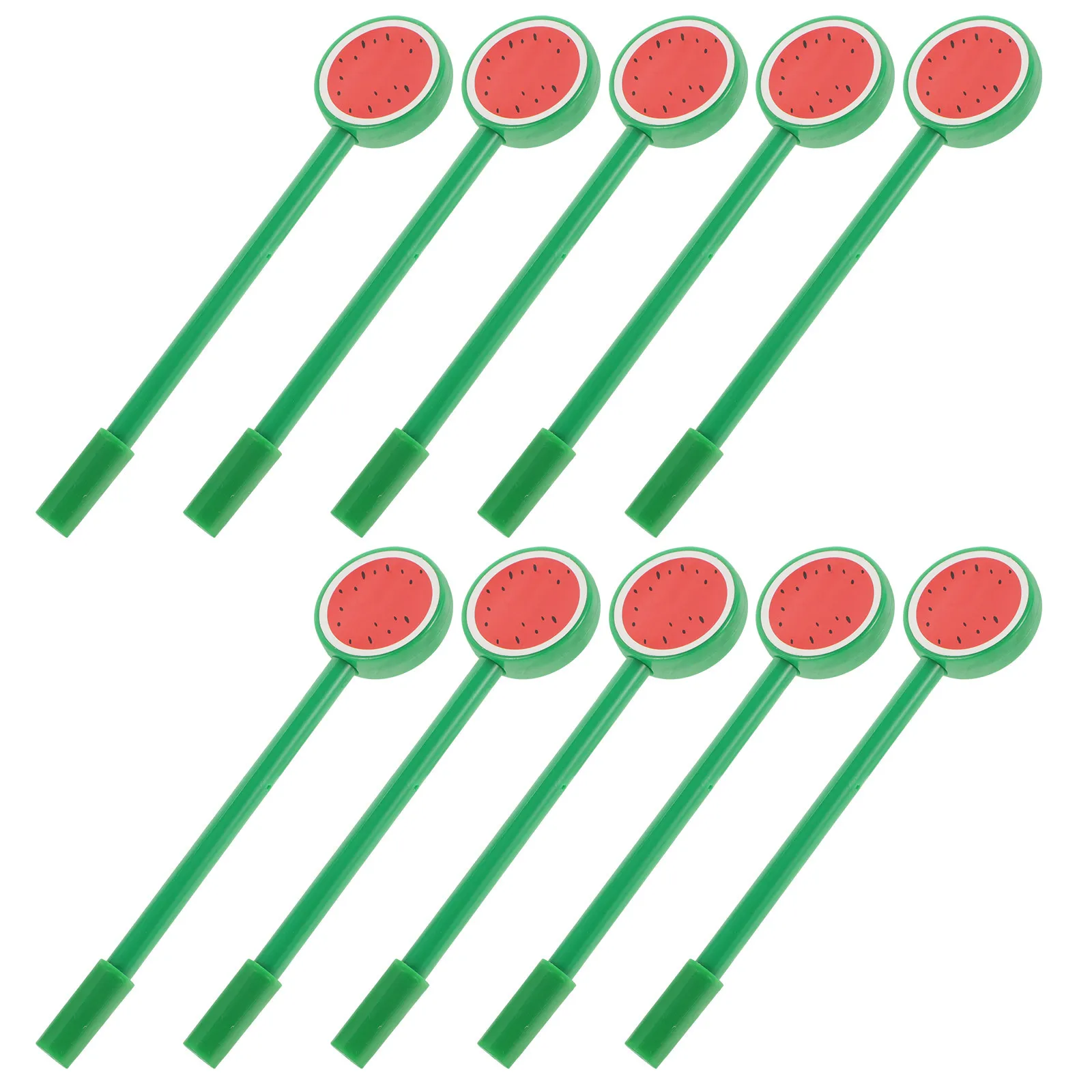 

5pcs 5 Pack Journaling Pens Lovely Writing Cartoon Gel Black Ink Creative Stationery