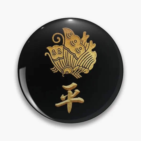 Taira Kamon With Taira Kanji  Soft Button Pin Decor Cartoon Fashion Cute Clothes Creative Badge Funny Gift Brooch Collar Hat