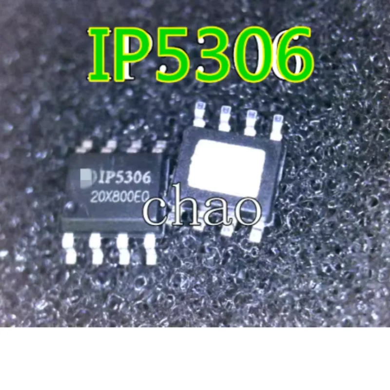 10PCS IP5306 ESOP‑8 2.1A Charge 2.4A Discharge Power Bank SOC Lithium Battery Charge Management IC New Original For BOM Matching