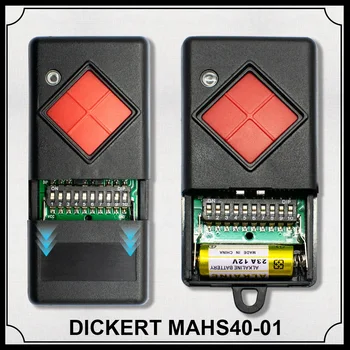 Mando a distancia 40 mhz DICKERT 1 botón 40.685MHz MAHS40-01MAHS40-04 Reemplazo del transmisor del abridor de puerta de garaje