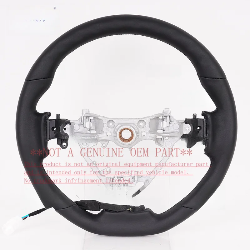 For 14-21 Toyota Highlander Harrier Camry Sienna Modified Steering Wheel Horn Cover Horn Shell Decorative Cover