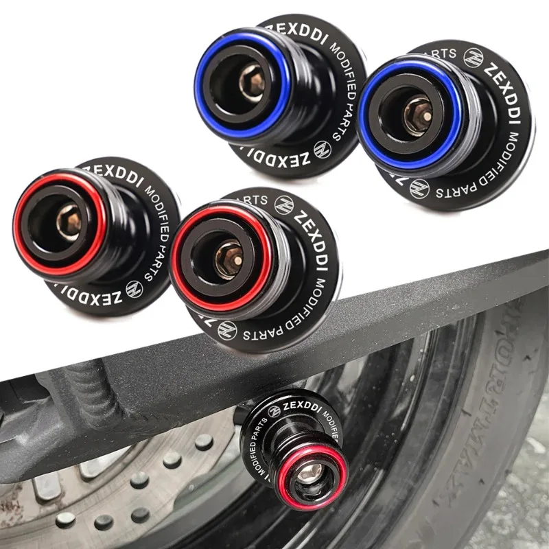 For SUZUKI GSXS 750 950 1000 GT GSXR 125 150 600 750 1000 GSX-8S GSX-8R GSX-S GSX-R Motorcycle M8 Swingarm Spools Slider Stand