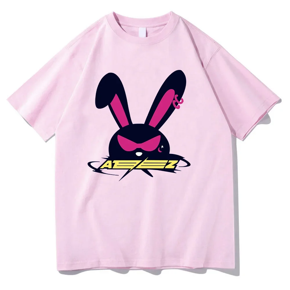 

Футболки ATEEZ Kpop Band для девочек, новинка 2024, футболка с принтом альбома, повседневные летние хлопковые футболки для женщин/мужчин, футболки с мультяшным рисунком