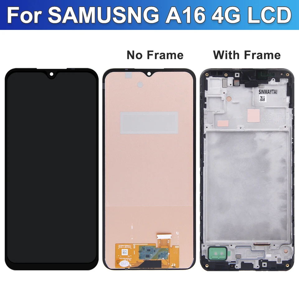 Pantalla LCD 100% probada para Samsung A16 4G SM-A165F, pantalla táctil y digitalizador para Samsung A16 5G A166 SM-A166B 3