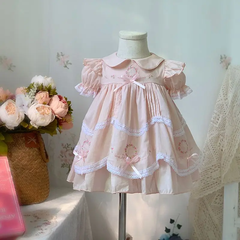 

Childrens Summer Dress New Summer Fashion for Girls Stylish and Versatile Tulle Dress for Baby Girls Princess Dress