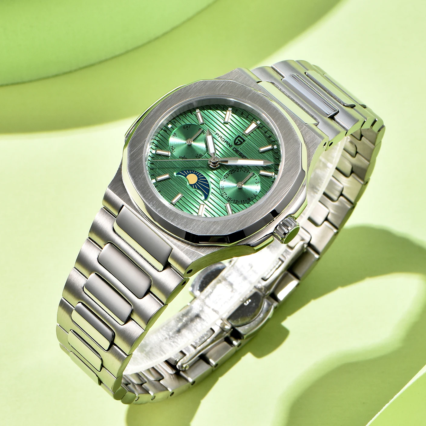 

New PAGANI DESIGN Men's Watches Quartz Watch For Men Automatic Date Week Wrist watch Men Multifunctional Sports Chronograph 2026