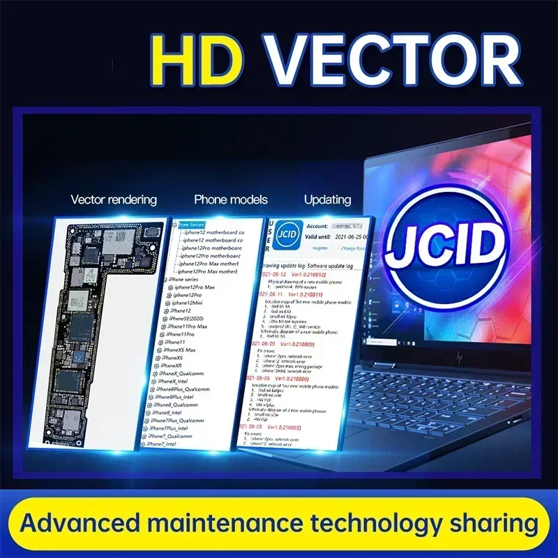 JC Schematic Diagram Bitmap JCID Intelligent Drawing for Cell iPhone Android ipad Circuit integrated Diagram Bitmap Software