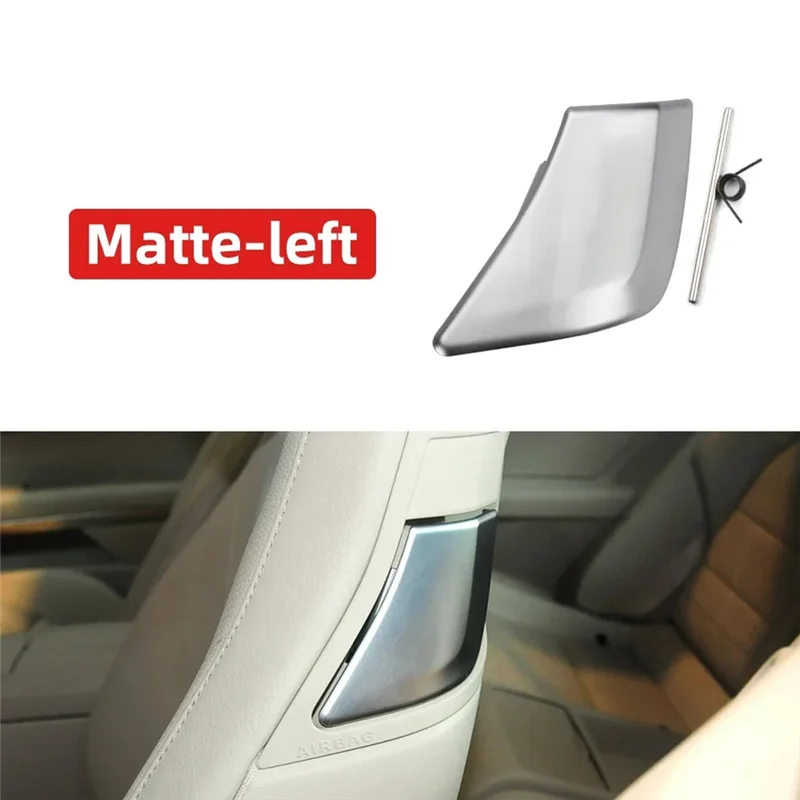 ABUM-1 زوج المقعد الأمامي ضبط قفل مسند الظهر مقبض التبديل كروم ل W204 W207 C204 A2079108506 A2079108606 #5