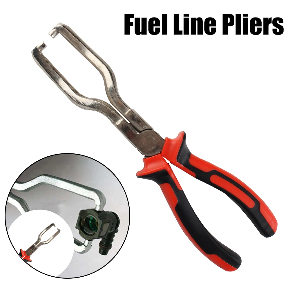 Fuel Line Pliers Gasoline Pipe Joint Fittings Caliper Car Repair Tool Filter Hose Release Disconnect Special Petrol Clamp