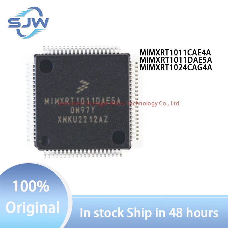 MIMXRT1011CAE4A MIMXRT1011DAE5A MIMXRT1024CAG4A LQFP80 LQFP144 Single-Chip Microcomputer