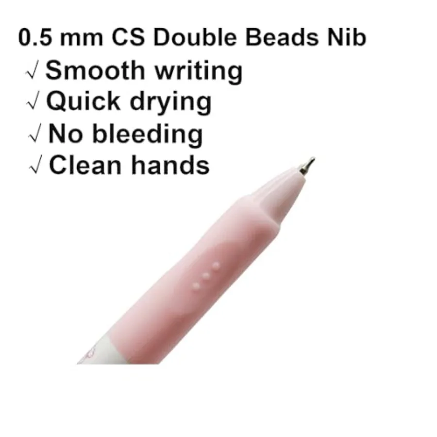 8 шт. милые мини-ручки с кроликом и медведем Kawaii ручка с кроликом выдвижная короткая маленькая карманная ручка со сменными изображениями черные чернила для Pue N