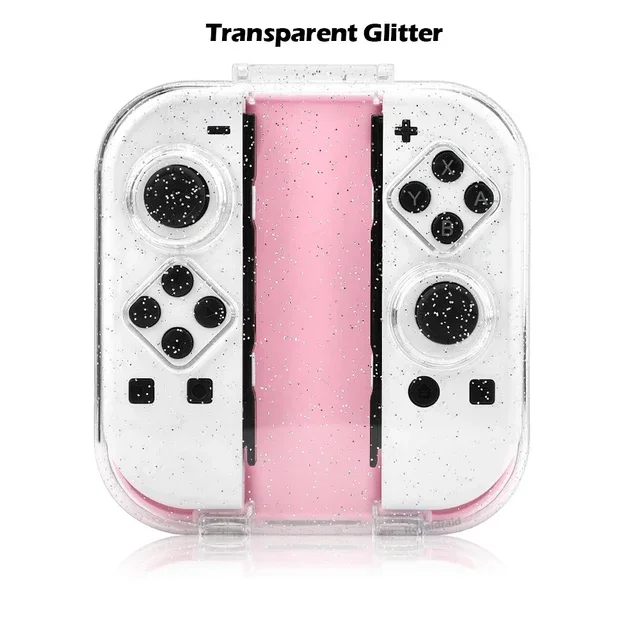 Transparante opbergdoos voor Switch/OLED Joypad-handgreep Opbergdoos voor Joypsd Stofdicht PC-beschermhoes met hoge doorlaatbaarheid