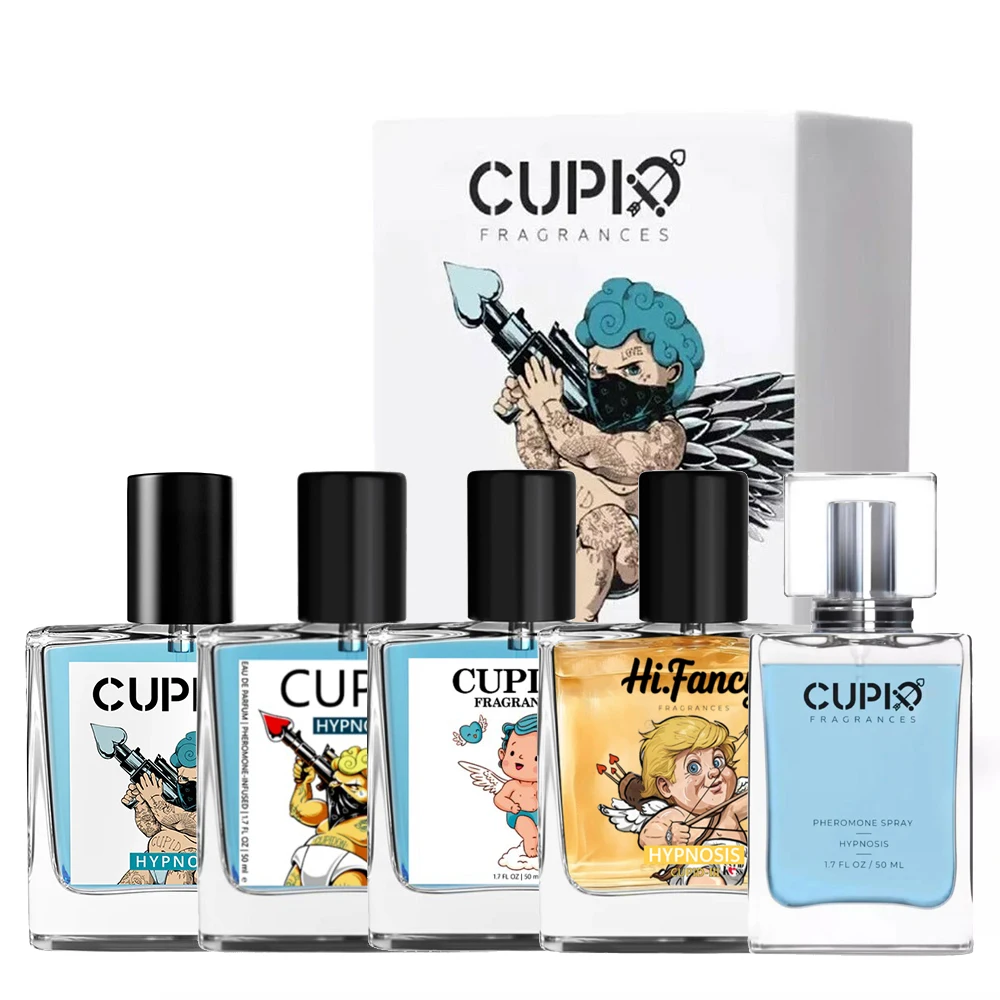 Colonia de Cupido para hombres 50 ml Fragancias de Colonia de hipnosis de Cupido, fragancias de Cupido románticas de larga duración