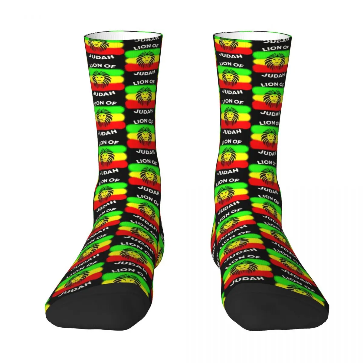 Rasta Lion Of Judah Rastafari Lion Of Judah Men Women Socks Windproof Novelty Spring Summer Autumn Winter Stockings Gift