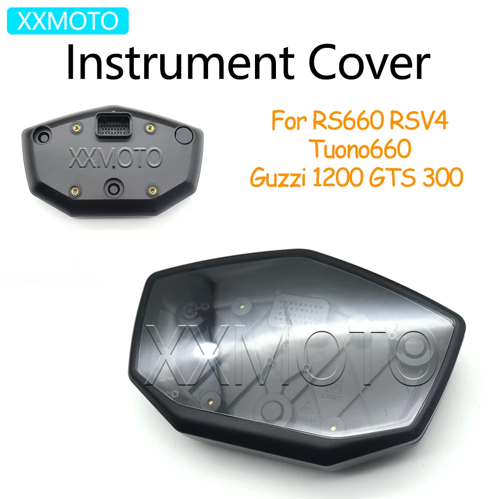 

For Aprilia RS660 RSV4 RS 660 V4 Tuono 660 Guzzi 1200 GTS300 GTS 300 20-24 Motorcycle Instrument Shell Speedometer Gauge Cover
