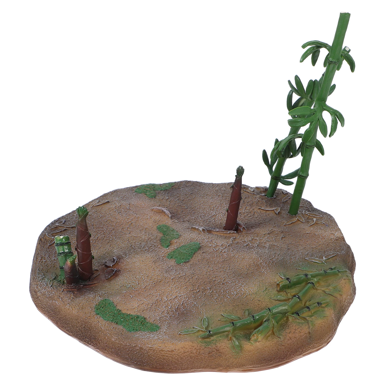 

Micro Landscape Decoration Garden Miniatures Decorations Scenery Plastic Bamboo Sprouts Base Model Platform Green