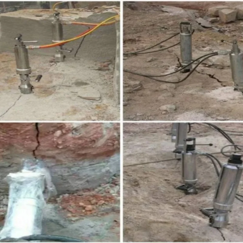 Heavy Duty Stone Concrete Single Phase Electric Shims Quarry Piston Guns Wedge Drill Rock Hydraulic Rock Splitter