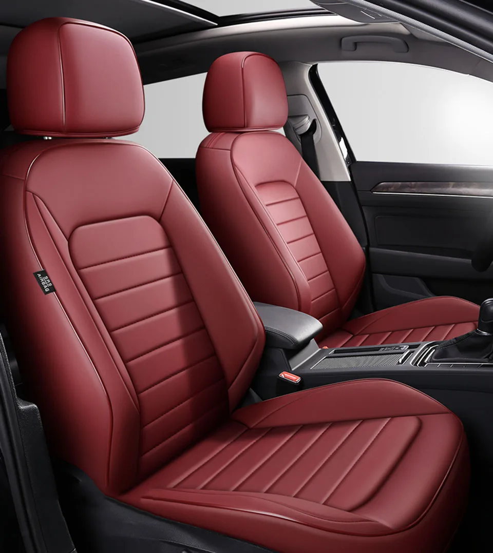 Autositzbezüge für VW Passat B8 2017 2018 2019 Leder Auto Luxus Komplettset Innenausstattung Autoteile Zubehör – Detail 6