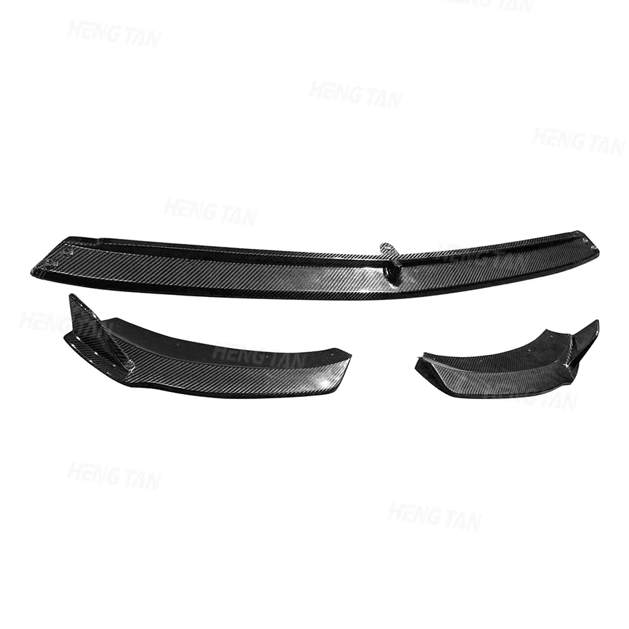 For Mercedes Benz C Class W206 C200L C220L C260L 2022+ Carbon Fiber Car Front Bumper Splitter Front Lip Chin Spoiler Diffuser