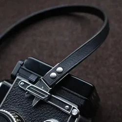Camera Leather Portable Strap Pure Leather Shoulder Neck Strap Scissors Type Buckle Suitable For Rolleiflex 3.5F/2.8F