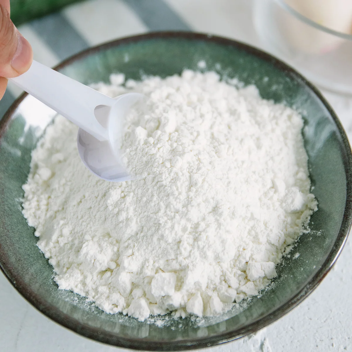 

100pcs Quantitative Powder Spoon Measuring Scoop Long Handle For Coffee Milk Fruit Powder Baking Cooking Tablespoon Plastic