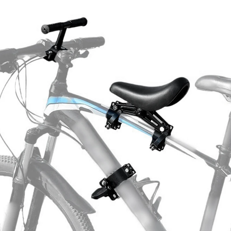 

Top-Front Mounted Bicycle Seats With Handlebars And Foot Pedals For Kids Children Baby Safety Bike Seat Kits