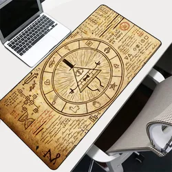 Bill Cipher Mousepad Computer Notebook Non-slip Keyboards Desk Pad Mouse Pad Pc Gamer Gravity Fall Mouse Mat Office Accessories