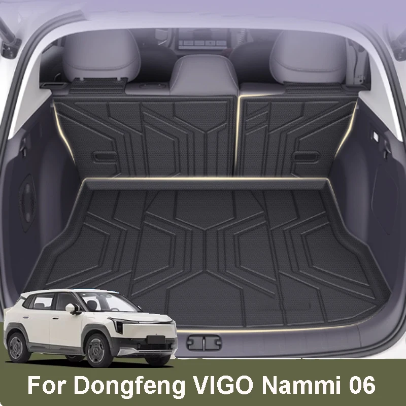 

For Dongfeng VIGO Nammi 06 2025 Car Full Surround Protection Trunk Cushion Thickened TPE Interior Decoration Accessories