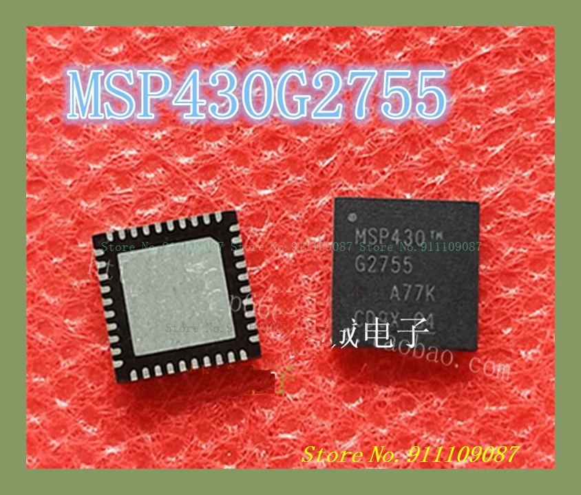 MSP430G2755 MSP430G2755IRHA40R