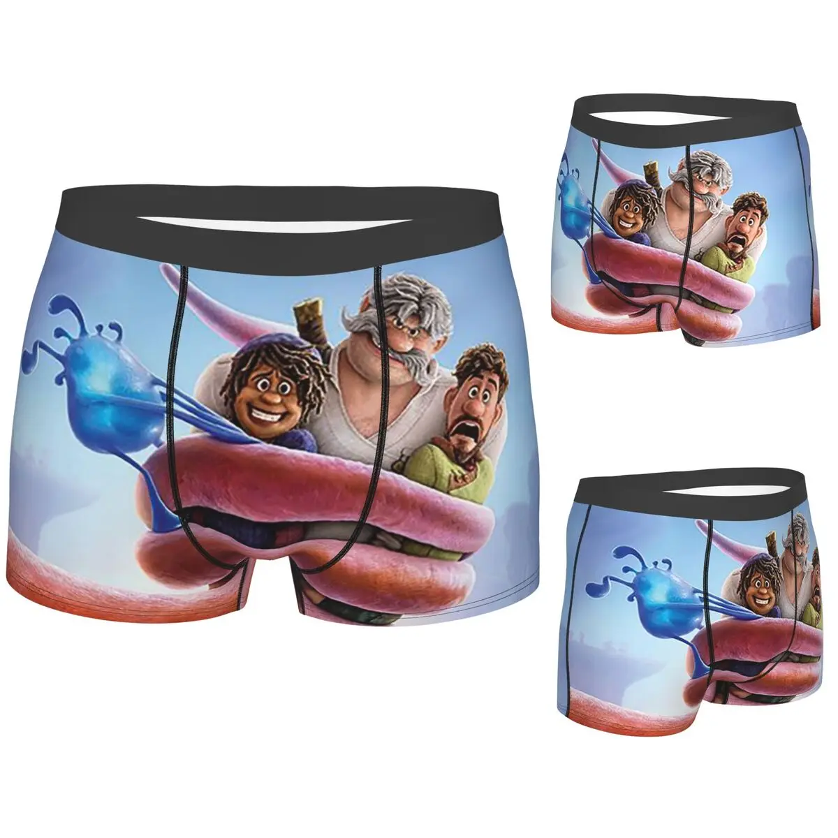 

Boxer Underpants Shorts Cartoon Strange World Panties Men Breathable Underwear for Homme Man Boyfriend Gift