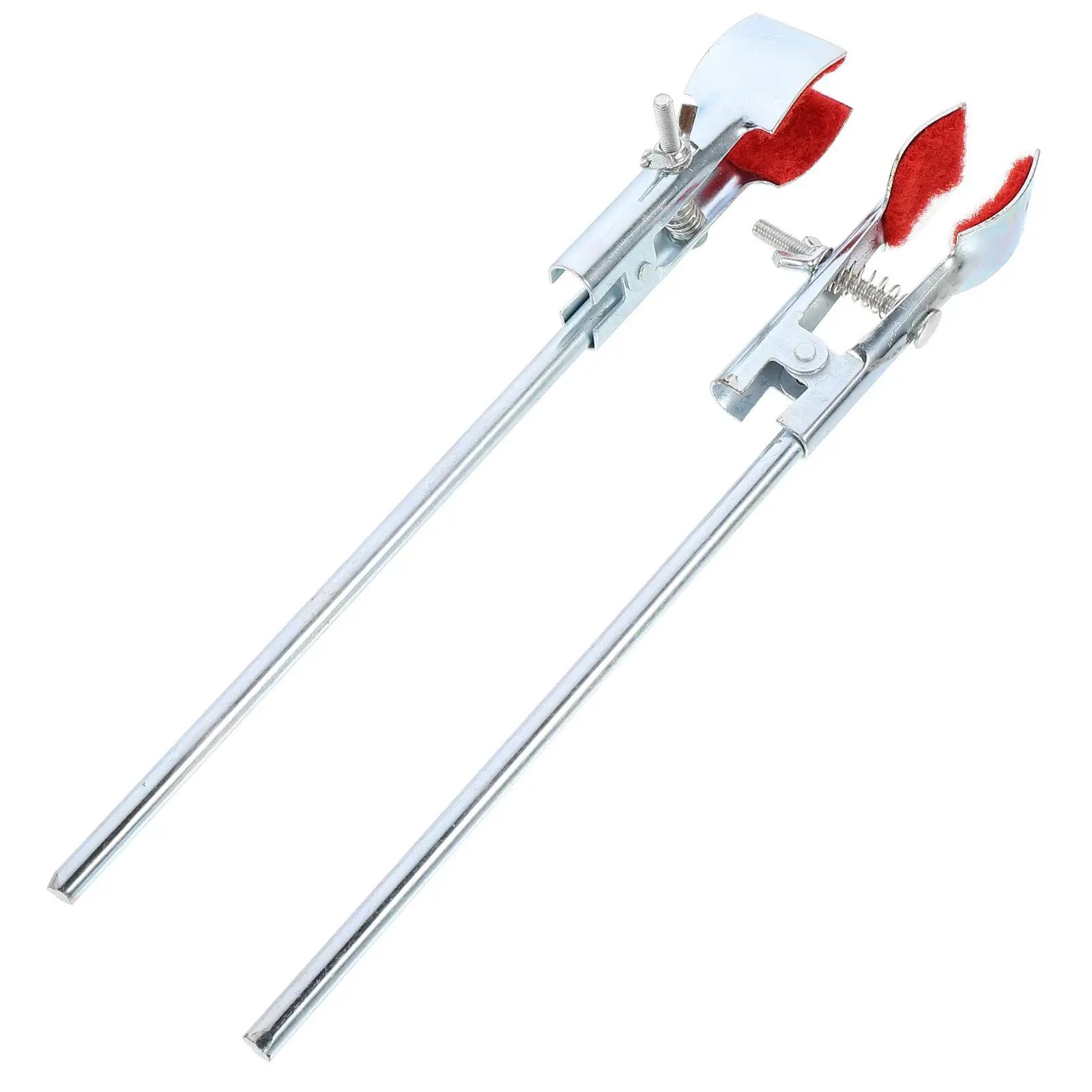 

Laboratory Flask Clamp Round Bottom Fixed Clip Beaker Clamps Triangle Flask Clips Stainless Iron Frame Fixing Bracket Silver