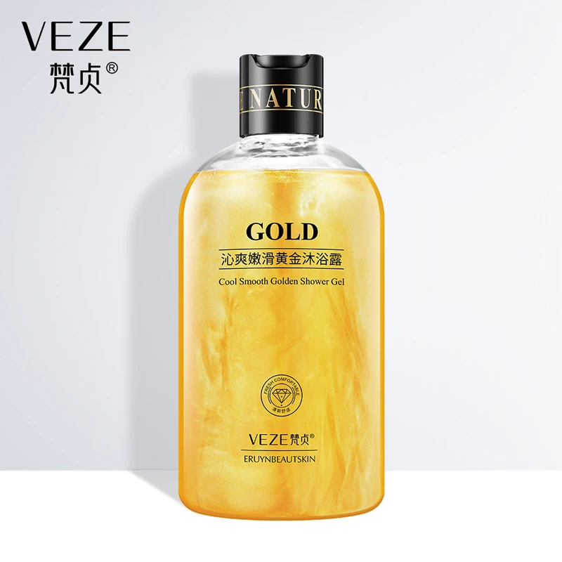 

Увлажняющая пенка для ванны BIOAQUA VENZEN 24 k gold, нежная и чистая