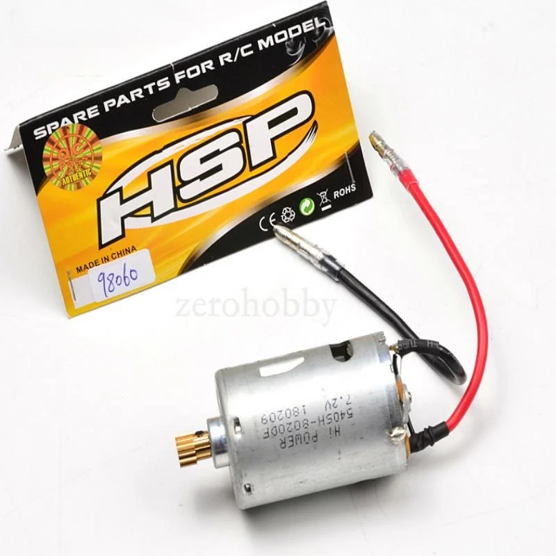 

HSP 98060 Motor (RC540) Gear (14T) For HSP 94180 1/10 RC 4WD Rock Crawler Pangolin