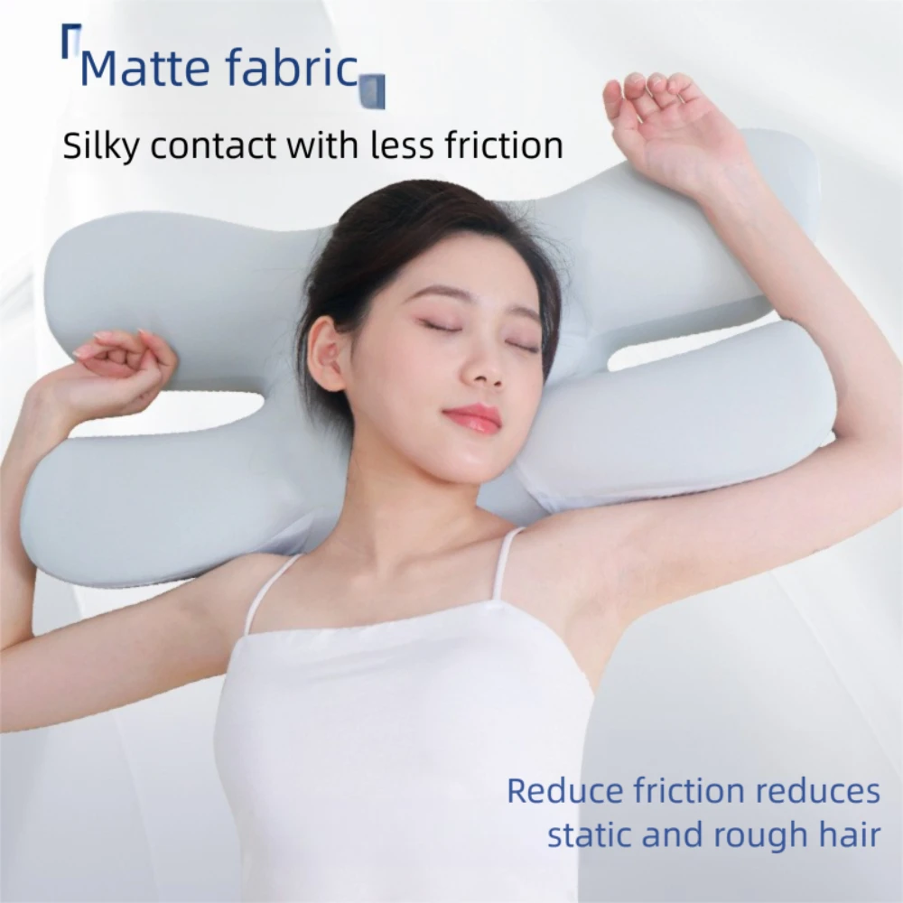 Deep Sleep Memory Pillow Butterfly-Shaped Beauty Pillow Soft and comfortable Cervical Support Side Sleep Non-Pressure Face/Ears