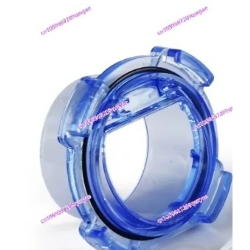 50/110 Size Transparent Check Valve - Anti-Reverse Overflow & Odor, for Kitchen Sewer Pipe & Toilet, Deodorant Plumbing Part