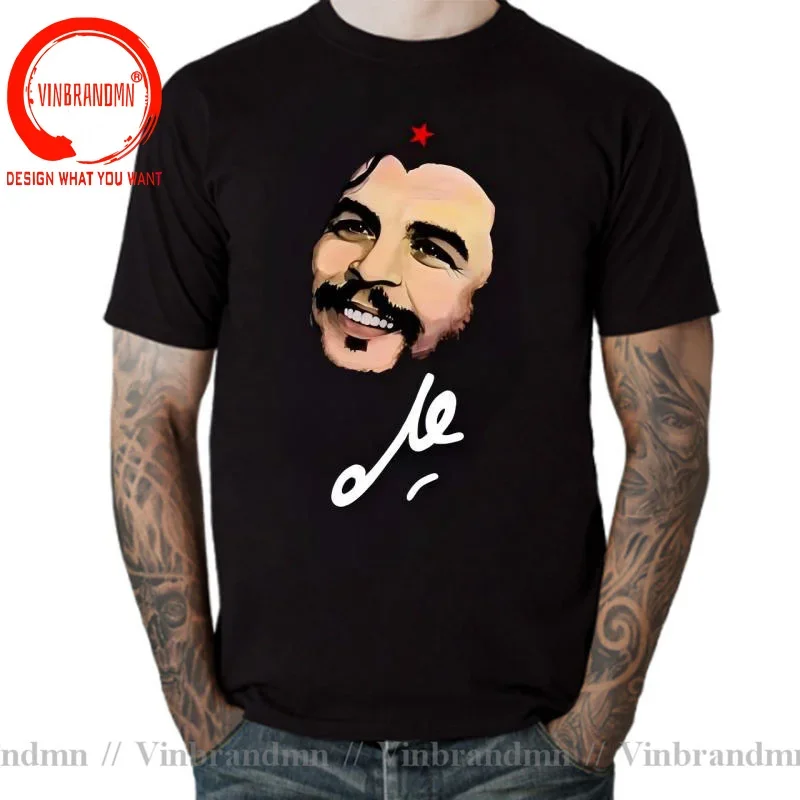 Cuba Che Guevara Signature Guerrilla T Shirt Men Cuban Icon Revolution T-Shirt Men Funny Cotton Tee O Neck Short Sleeve Clothing