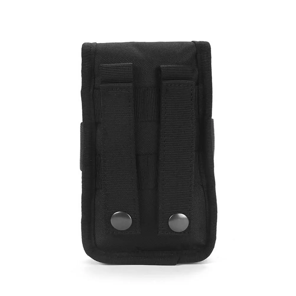 

Tactical Waist Pouch Compatible Belt Strap Outdoor Sports Bag For Running Hiking Gym Black Durable Compact