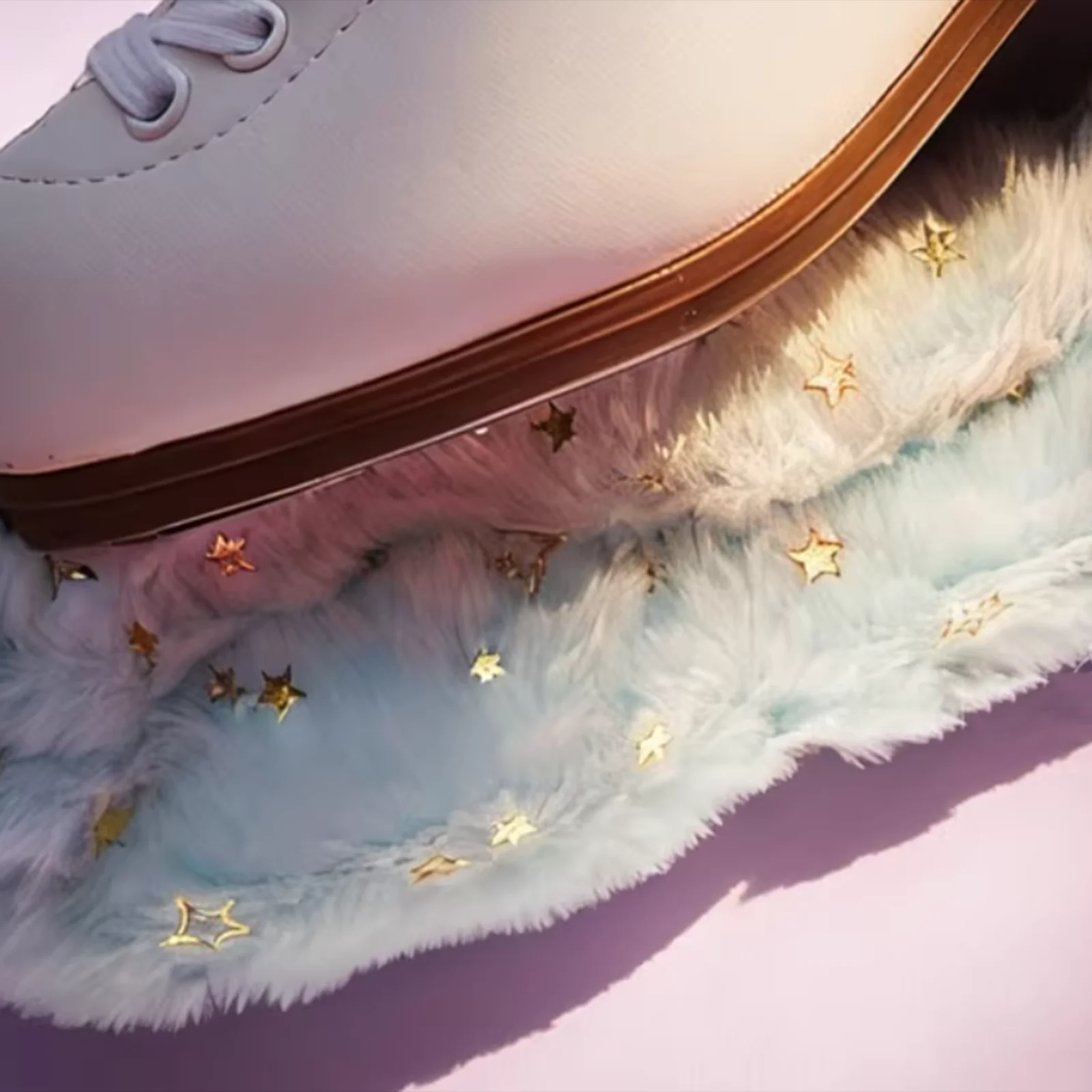 Ice Skate Cover Water Absorbing Plush Blade Protection Strap Support for Artistic Skates Adult Ice Skating
