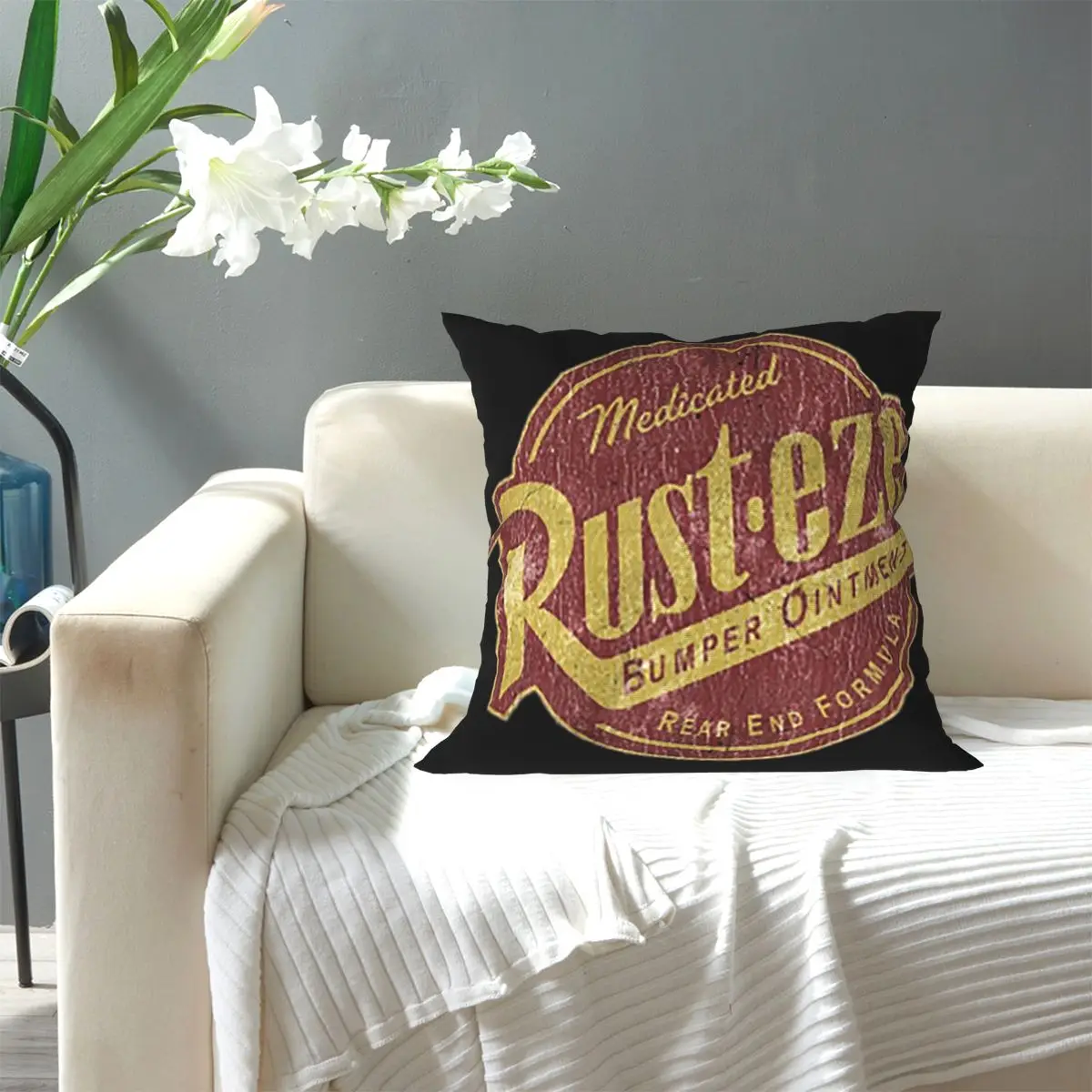 Medicated Square Pillowcase Pillow Cover Cushion Zip Decorative Comfort Throw Pillow for Home Sofa