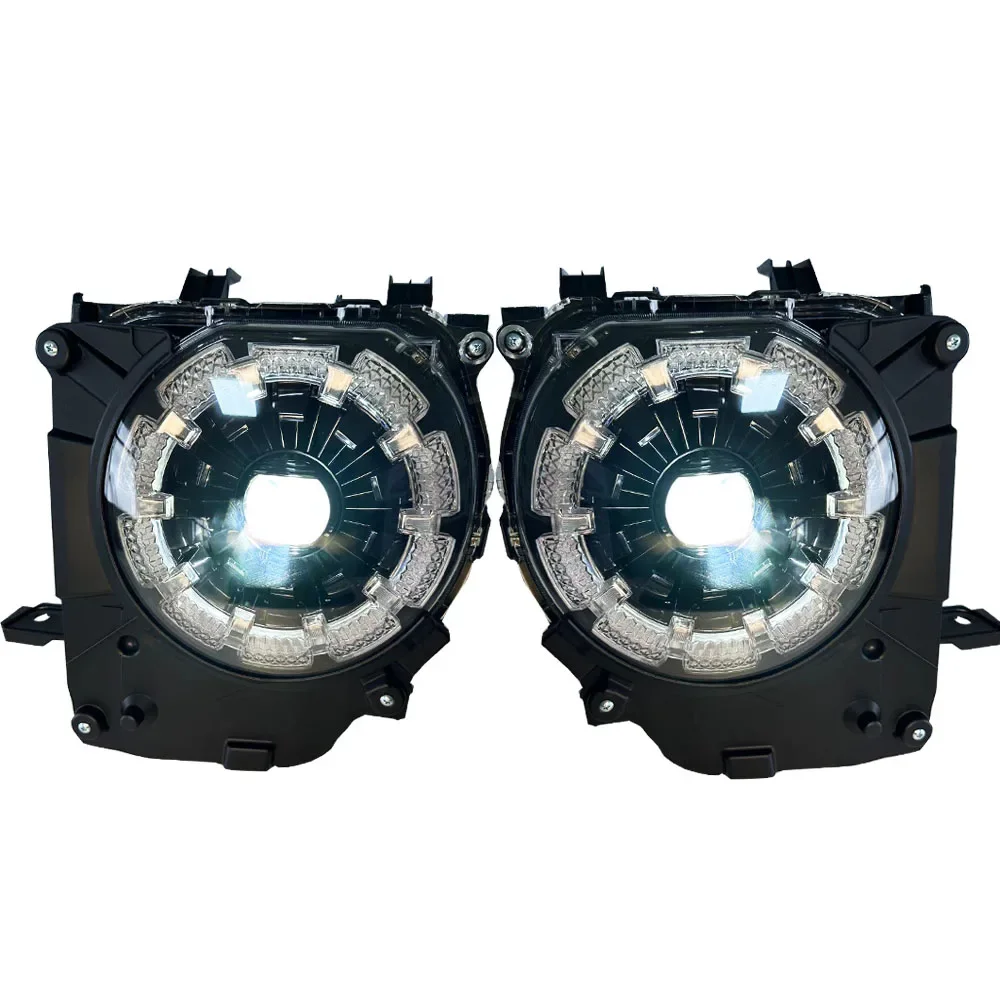 2024 New Lc79 Fj79 Accessories Factory Price Front Led Head Lamp Headlights for Land Cruiser Lc75 Lc76 Lc79 Fj75 Fj76 Fj79