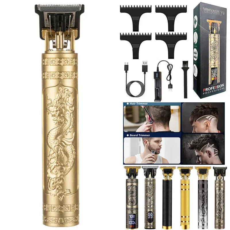 Professional Women Men Wireless Cutting Grooming Kit Beard Body Barber Shop Electric Hair Cutting Shaving Finishing Machine