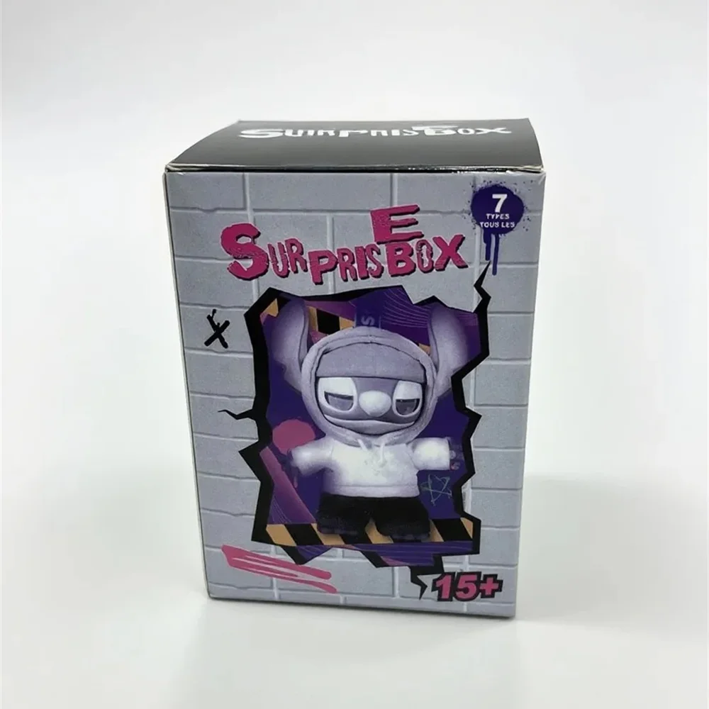 

Случайный 1 шт. Stitch Gen Z уличная серия, мягкий брелок, подвеска, глухая коробка, милая кукла, загадочная коробка, игрушки, аксессуары, подарки-сюрпризы