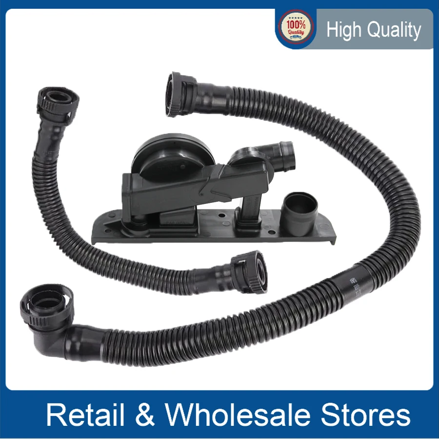 Crankcase Vent Valve Hose Kit 06F103221E 06F103235 06F 103 235 06F129101N for Audi A4 A3 A6 TT A1 SKODA EOS SEAT  06F 103 221 E