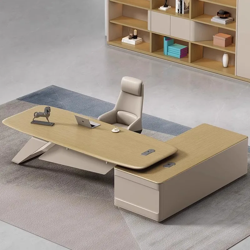 

yjq boss desk simple modern light luxury president desk leadership office desk and chair combination