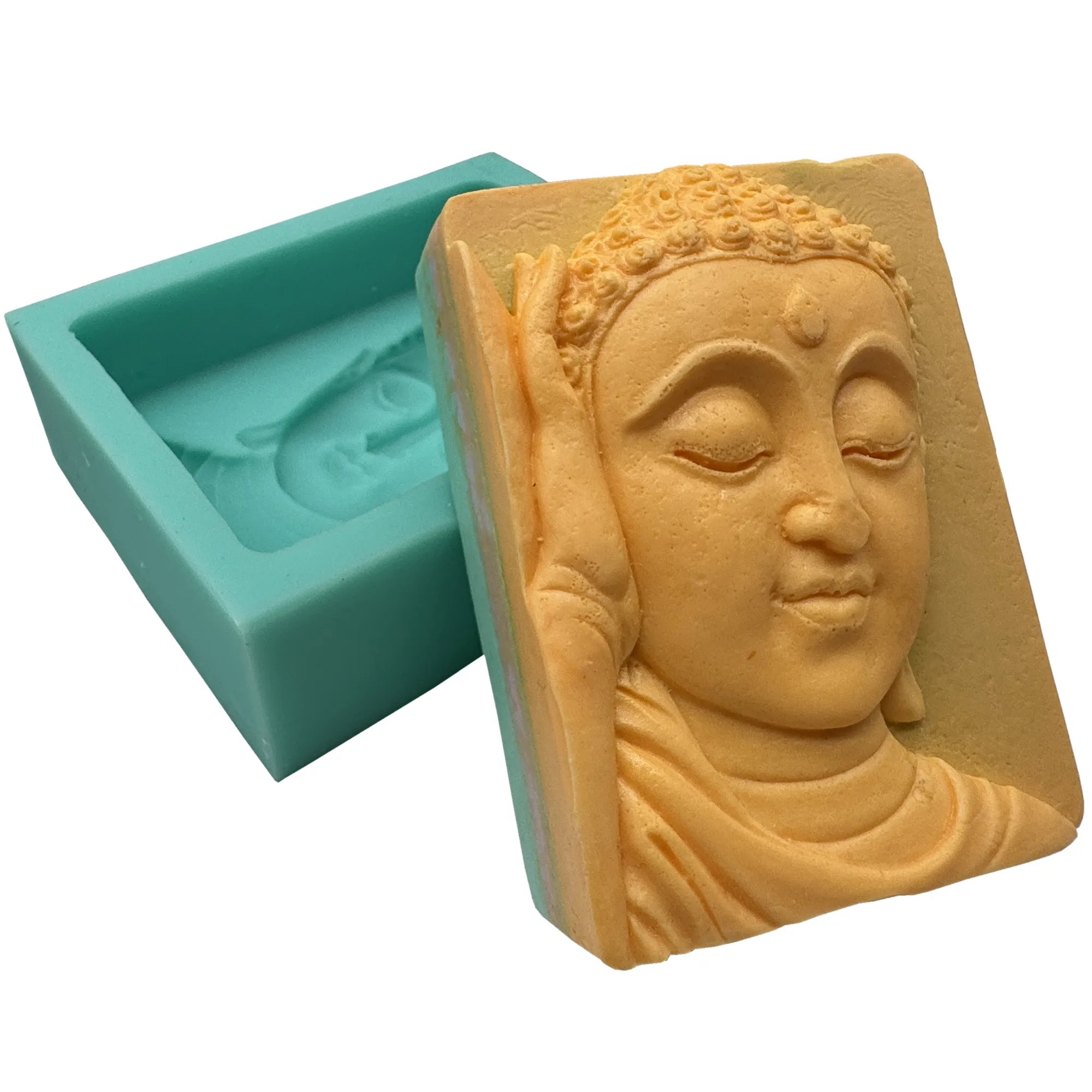 

Tathagata Buddha Soap Mold,Candle Wax Molds, Buddha Silicone Mold for Plaster Resin Decorations