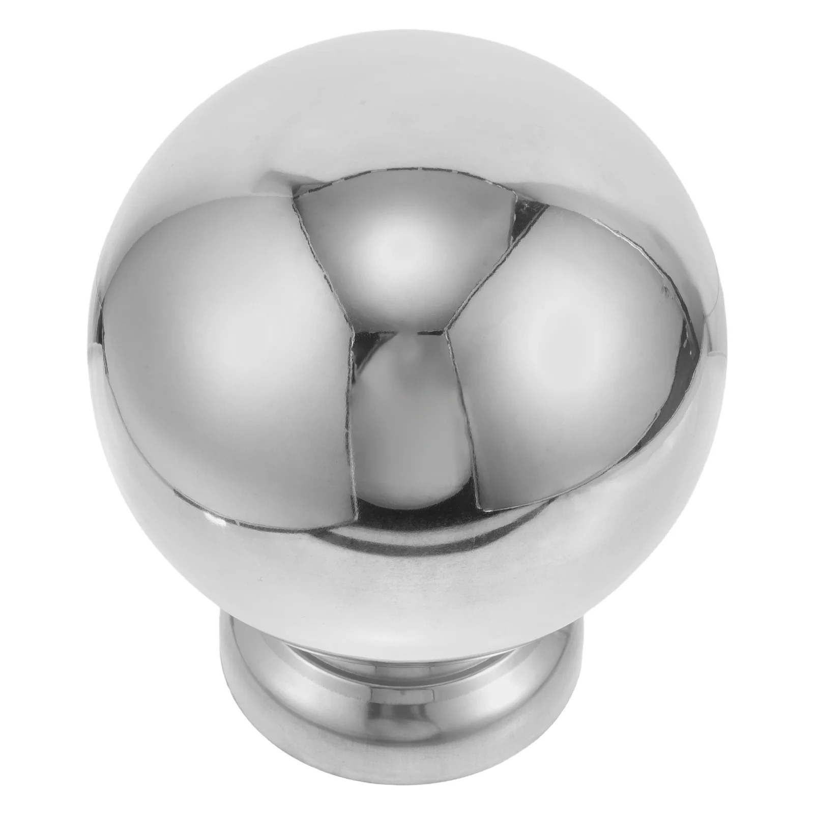 

Stainless Steel Outdoor Gazing Globe Hollow Design Garden Sphere Fence Ornament Polished Mirror Ball Decorative Globe Outdoor