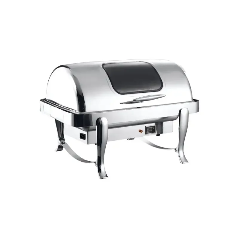 

Factory Wholesale Buffet Dining Stainless Steel Silver Commercial Kitchen Hot Pot Hot Pot Food Heater