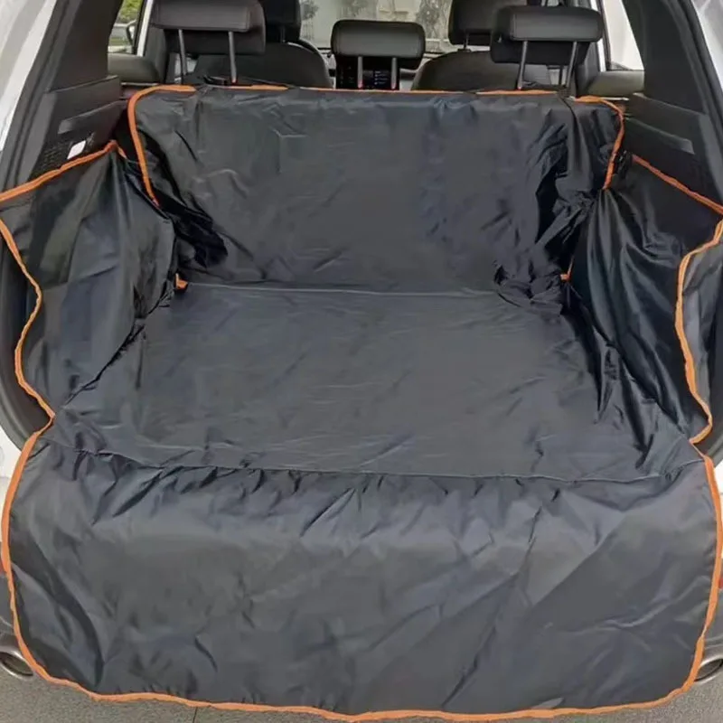 SUV Cargo Liner For Pet Dogs Waterproof Trunk Seat Cover for Back Cargo Area Universal Fit Oxford Cloth Durable Protector Mat