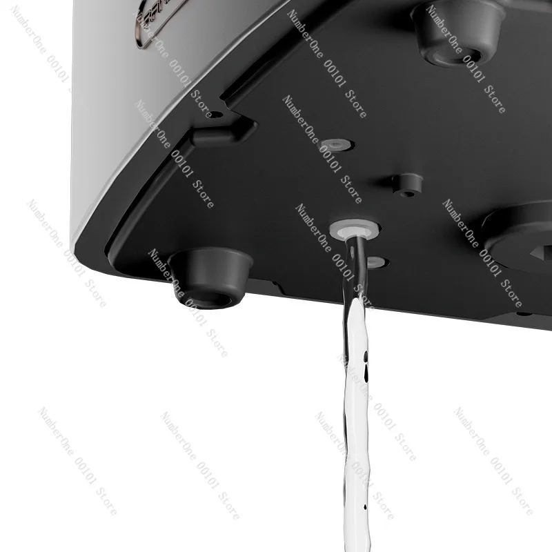 Mini Ice Maker Stainless Steel Household Fully Automatic Low Power Ice Cube Machine For Dorm Office Coffee Bar Portable Quick - view 3