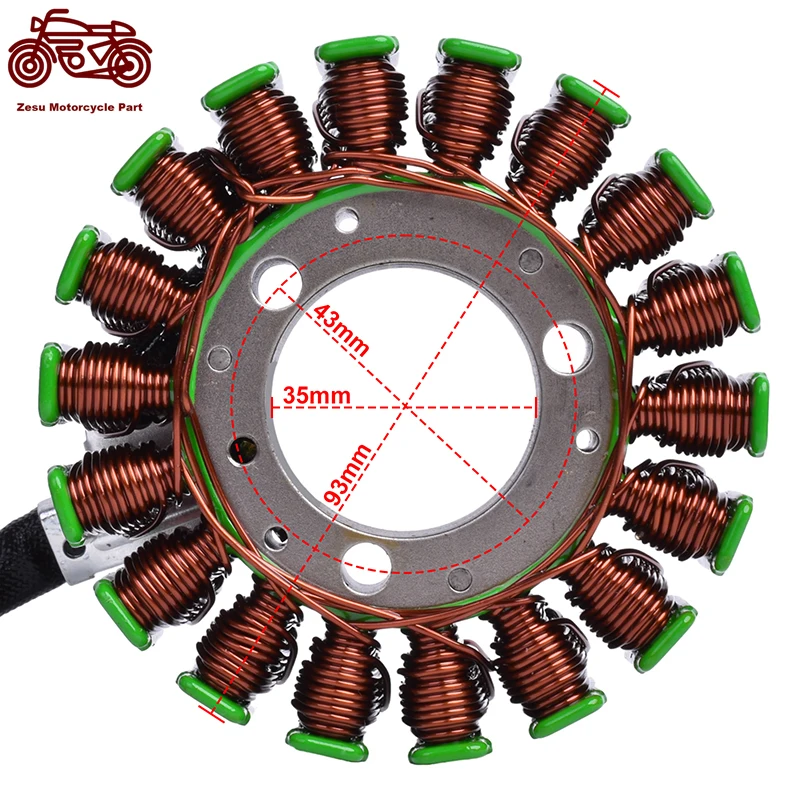 Motorcycle Accessories Generator Magneto Stator Coil For BMW 12311540515 G310R G 310 R 2016-2020 G310GS G 310 GS 2016-2020